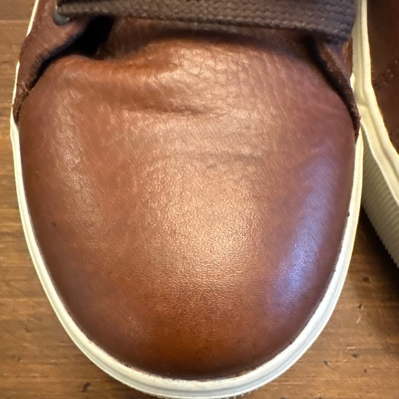 GBX Men's Leather Brown Sneakers - Picture 7 of 9